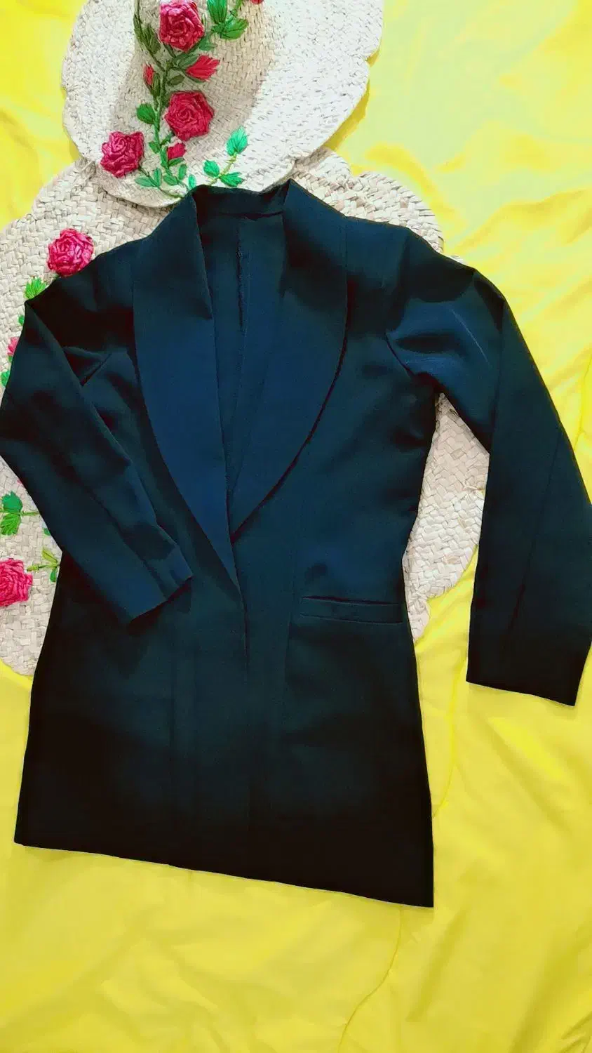 کت و شلوار و جلیقه زنانه مزون دوزی کت گلدوزی شال|لباس|مشکین‌دشت, |دیوار