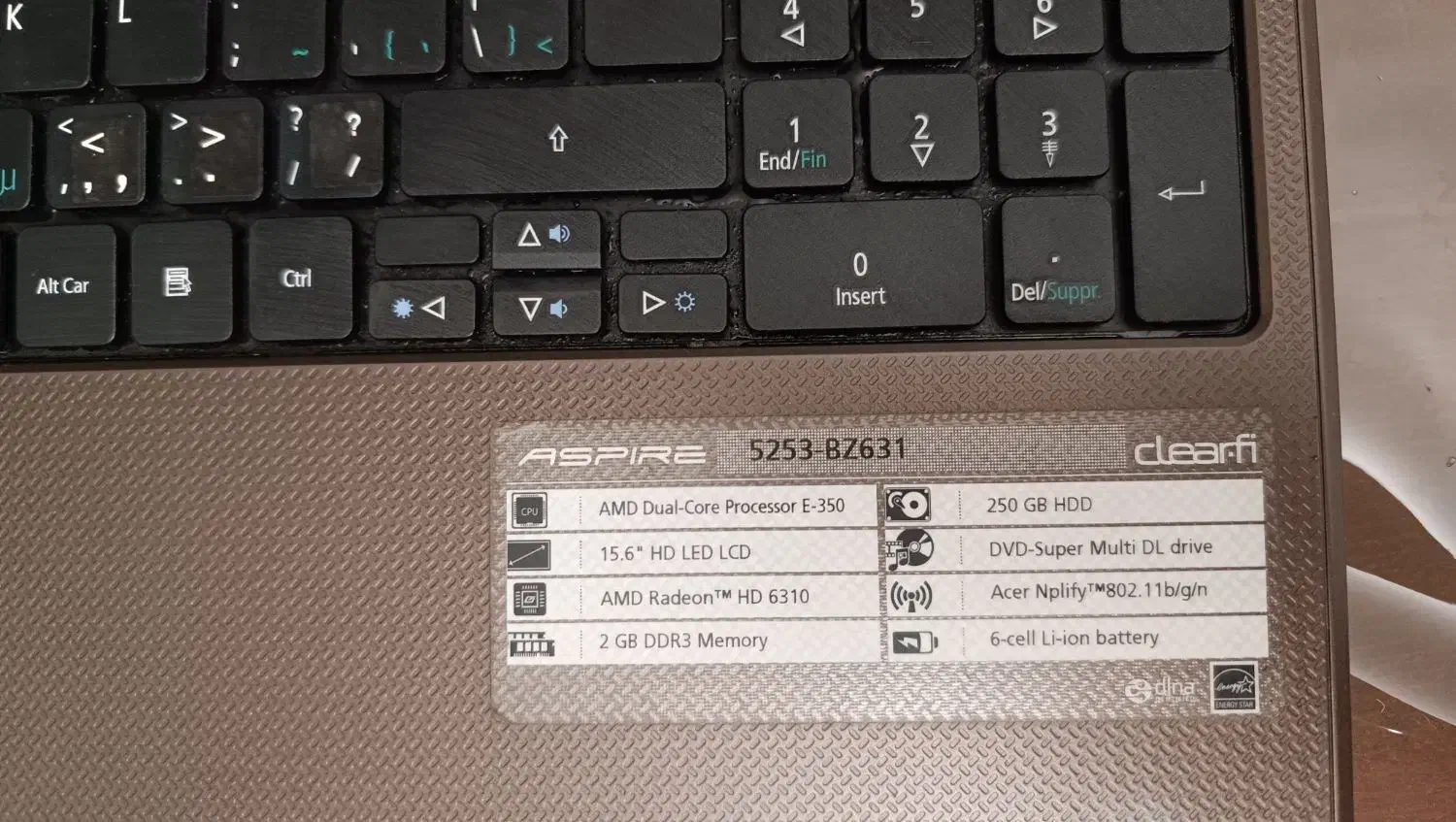 لپ تاب acer|رایانه همراه|تبریز, |دیوار