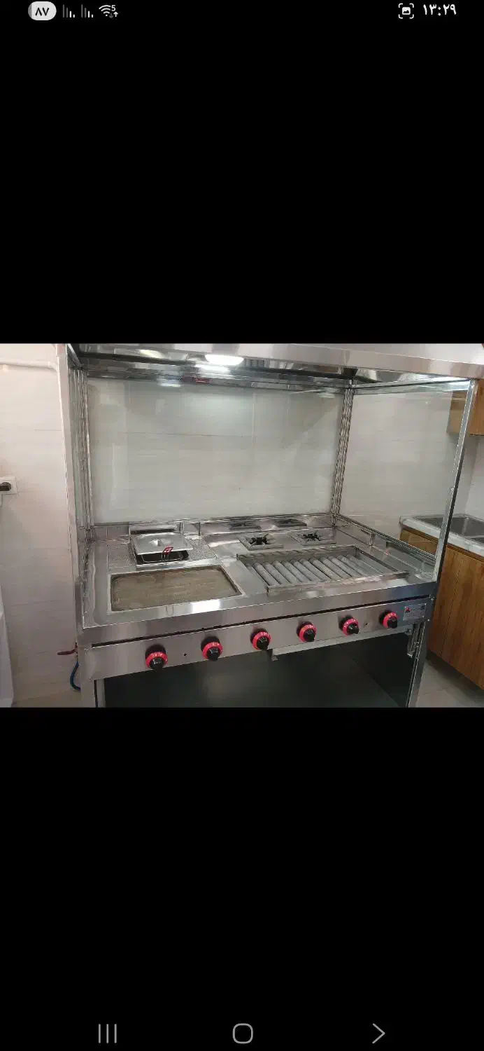 فر ساندویچی. کباب پز .سرخ کن ۵کاره|کافیشاپ و رستوران|کرمان, |دیوار