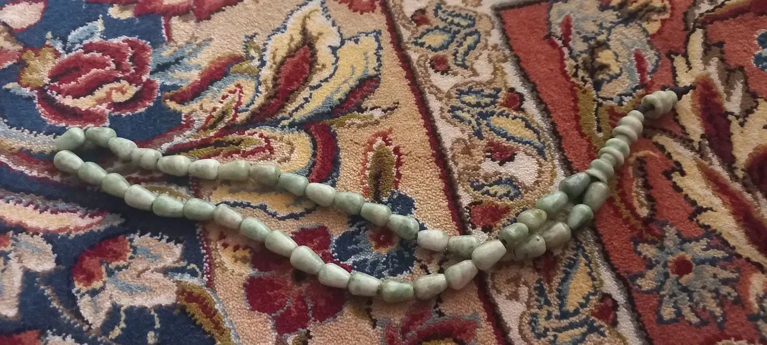 تسبیح یشم ۴۰تایی کاملا طبیعی|جواهرات|تهران, صفا|دیوار