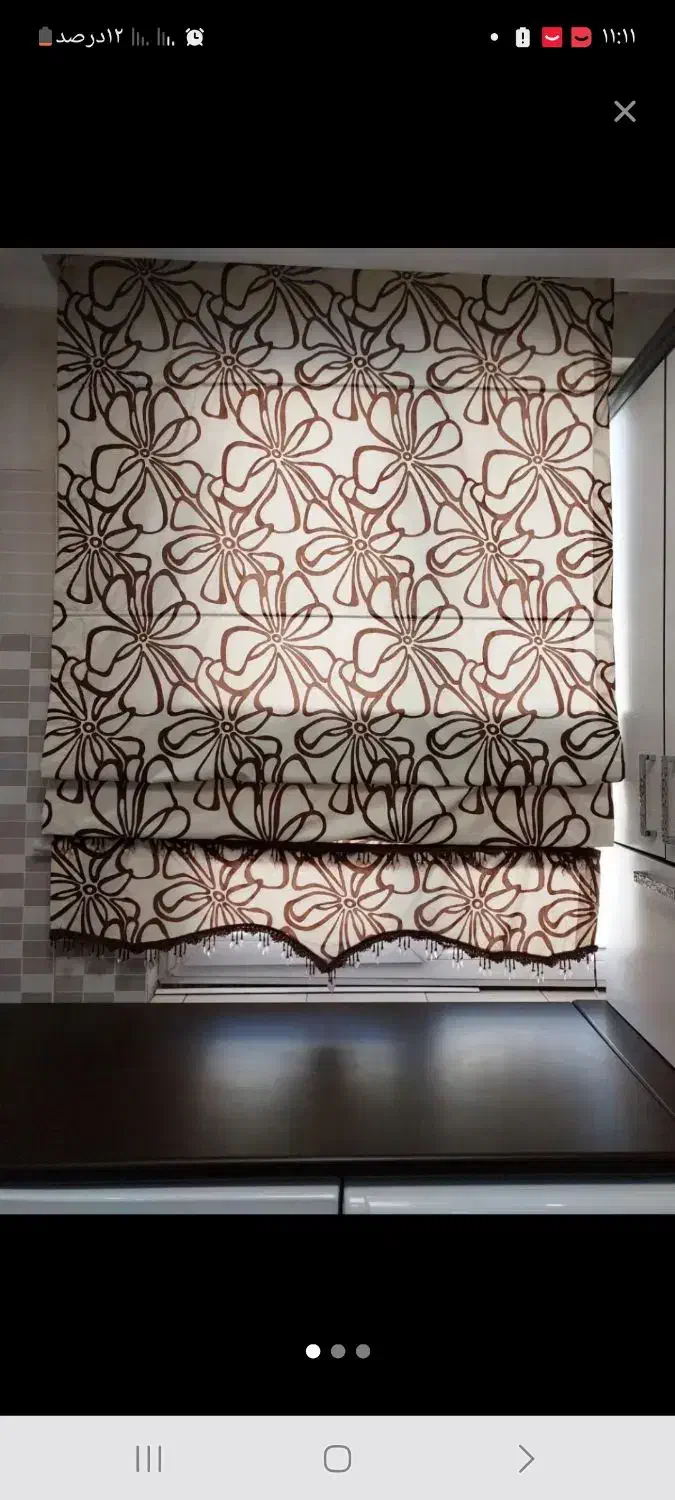 پرده رومن ترک پارچه ابریشم  و پرده حریر ترک|پرده، رانر، رومیزی|تهران, ابوذر|دیوار