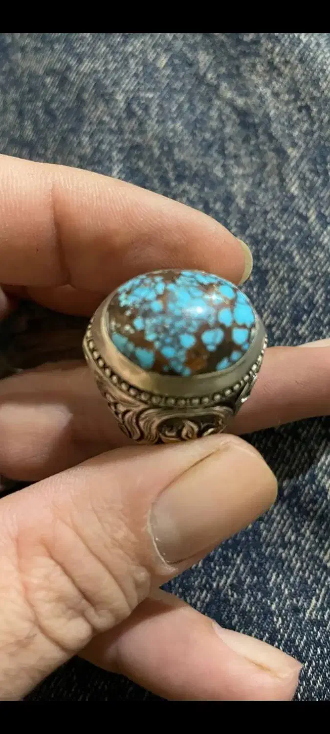 انگشتر 4گل|جواهرات|نیشابور, خط کاشمر|دیوار