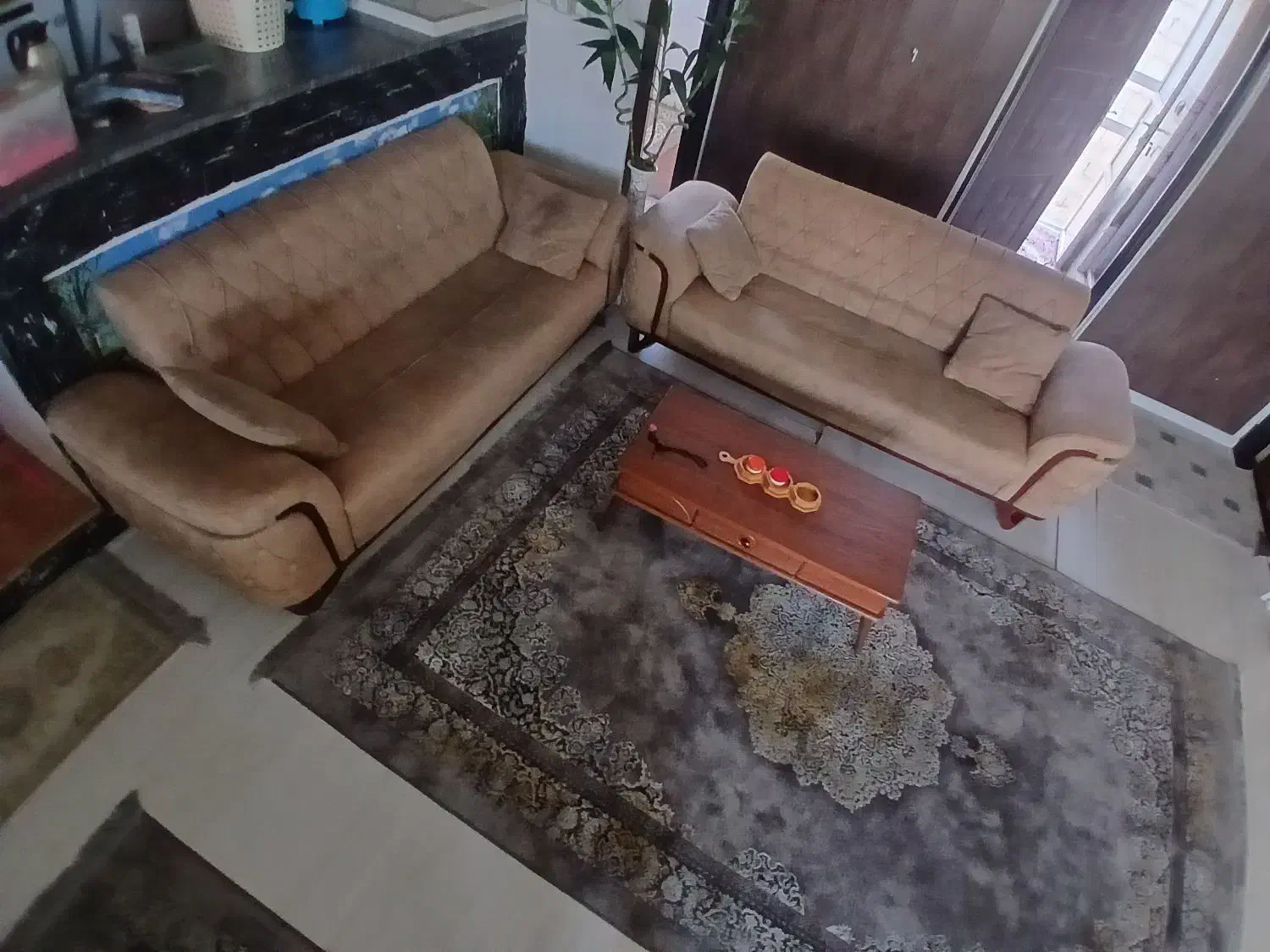 مبل هشت نفره تمام چستر|مبلمان خانگی و میز عسلی|خوی, |دیوار