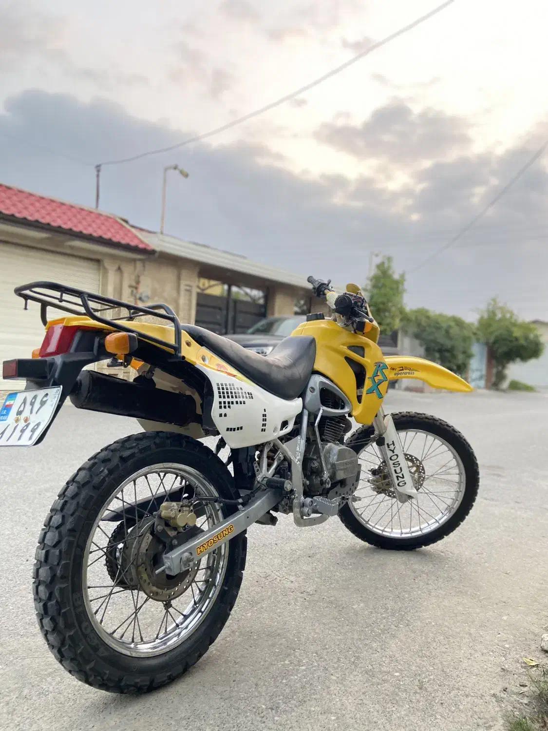 موتور تریل احسان 200cc پلاک ملی|موتورسیکلت|گرگان, |دیوار