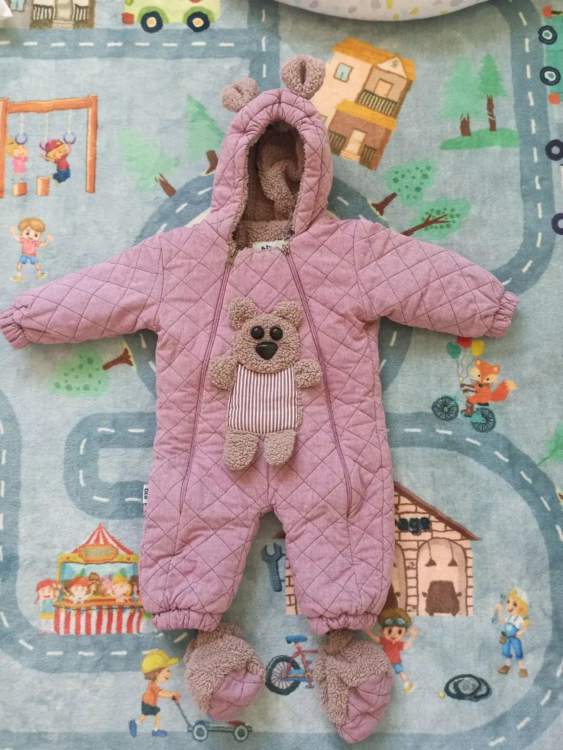 کاپشن نوزادی سایز ۳ در حد نو|کفش و لباس بچه|سهند, |دیوار