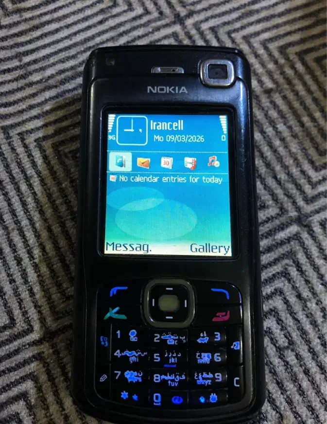 نوکیا N70 مشکی|موبایل|تهران, تهرانپارس غربی|دیوار