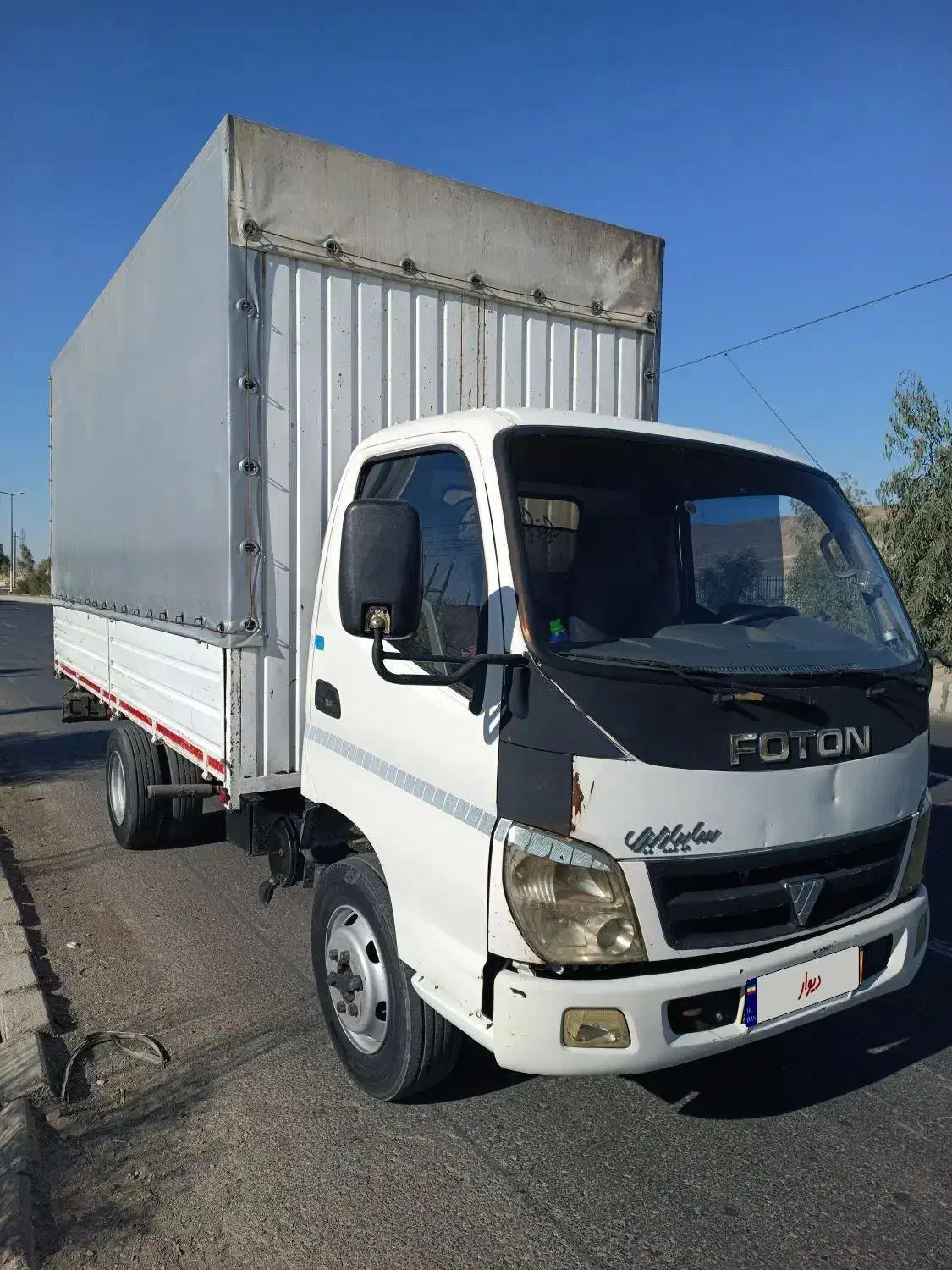 خاور فوتون 6تن چادری|خودرو سنگین|زاهدان, |دیوار