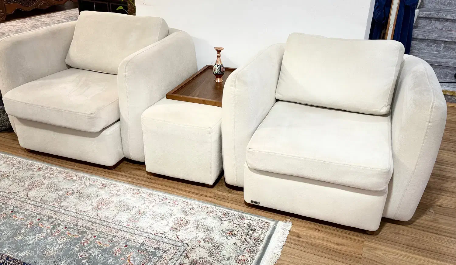 ست مبل پازلی در حد نو|مبلمان خانگی و میز عسلی|جم, |دیوار