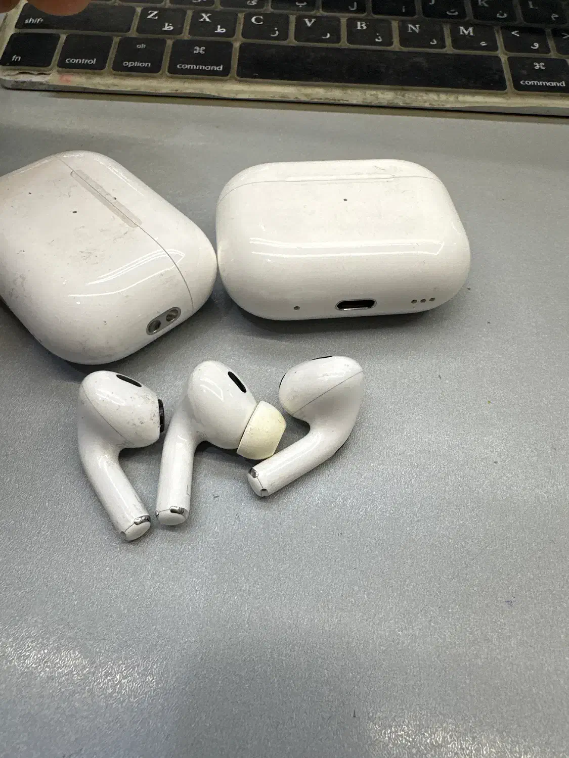 گوشی تک و کیس خالی airpod pro و air pod pro 2|لوازم جانبی موبایل و تبلت|تهران, لاله زار|دیوار
