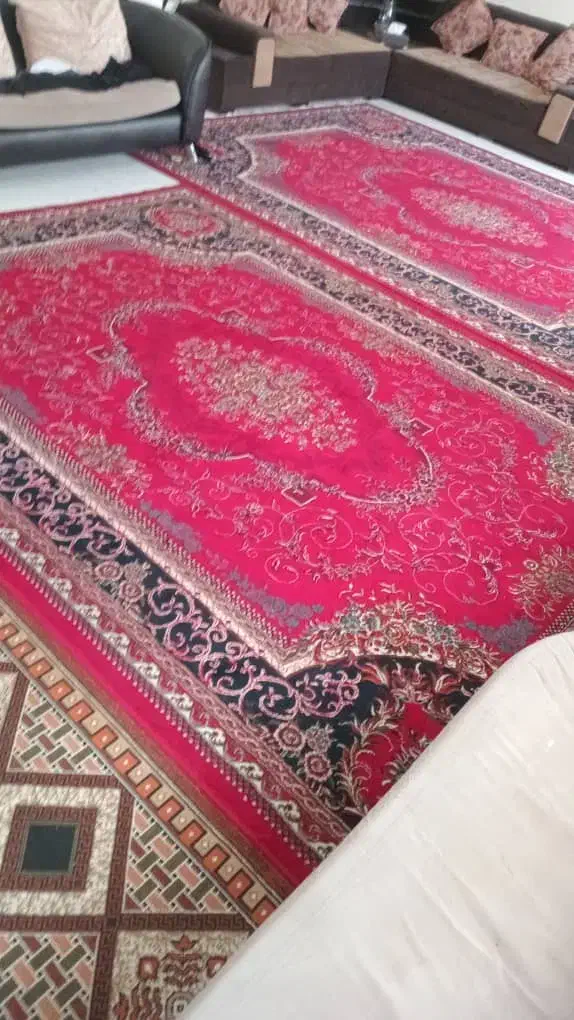 دو تخته فرش ماشینی 12متری و 9 متری|فرش|چهارباغ, |دیوار