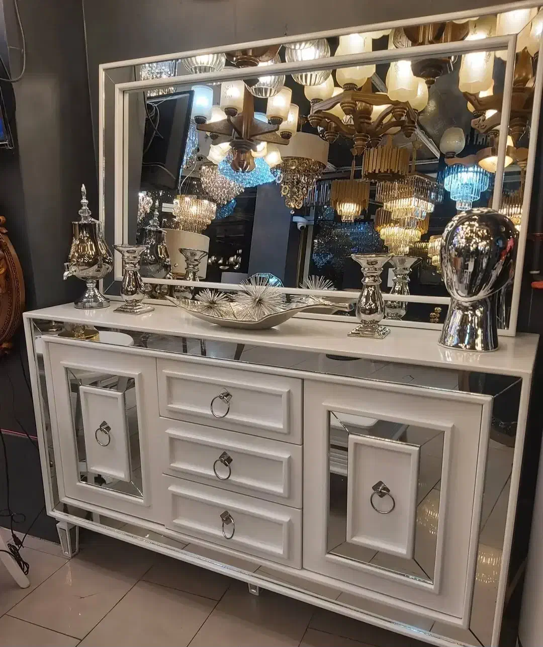 کنسول کاملا نو|بوفه، ویترین، کنسول|رشت, گلسار|دیوار