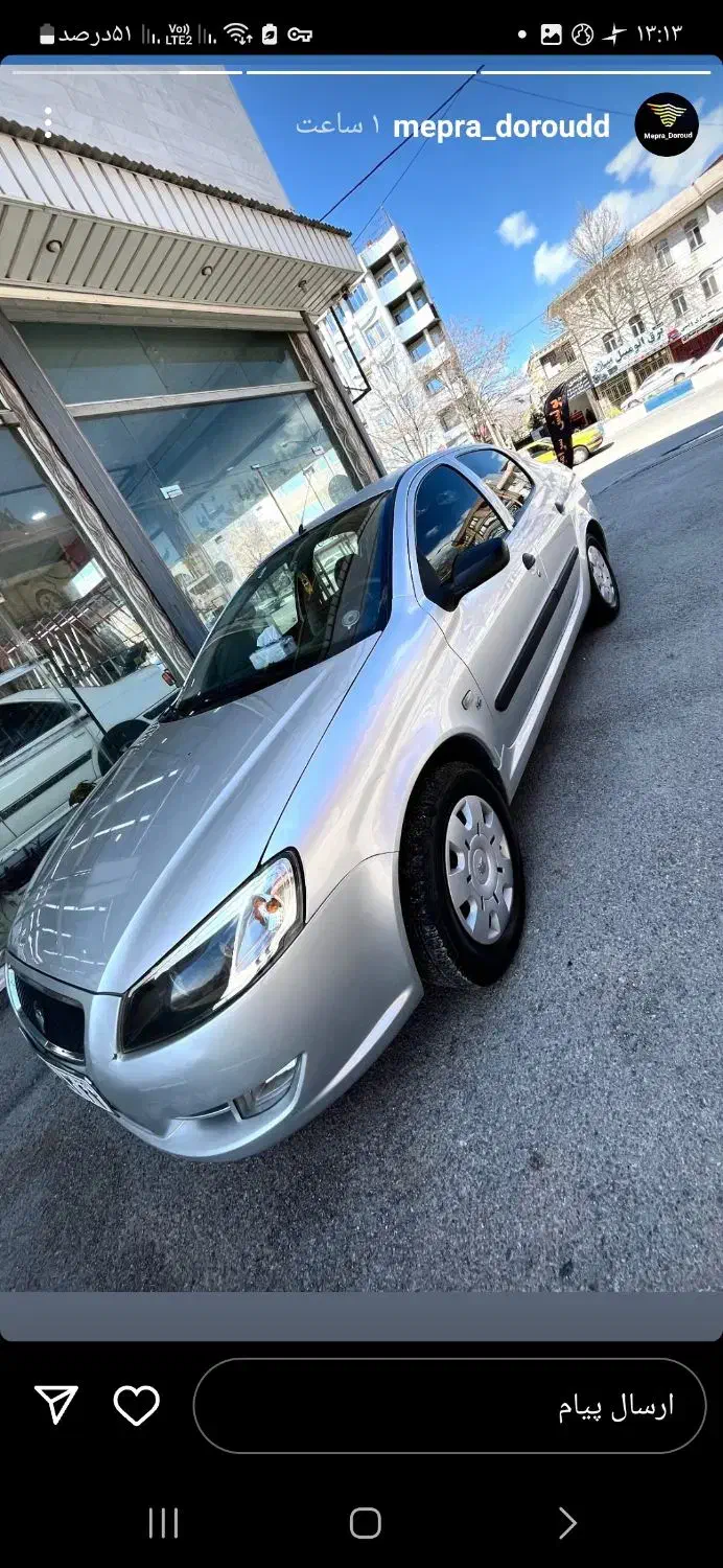 رنا ۹۱ بدون رنگ|خودرو سواری و وانت|دورود, |دیوار