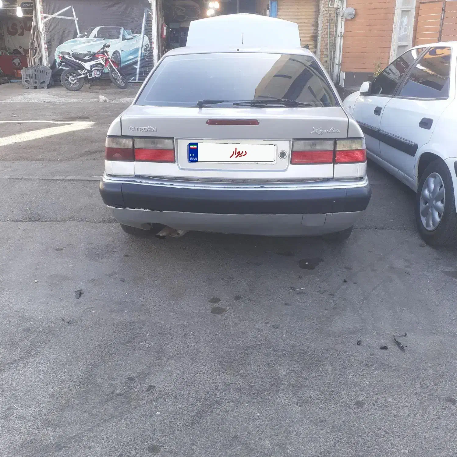 فروش زانتیا نقره ای مدل۸۲|خودرو سواری و وانت|قزوین, |دیوار