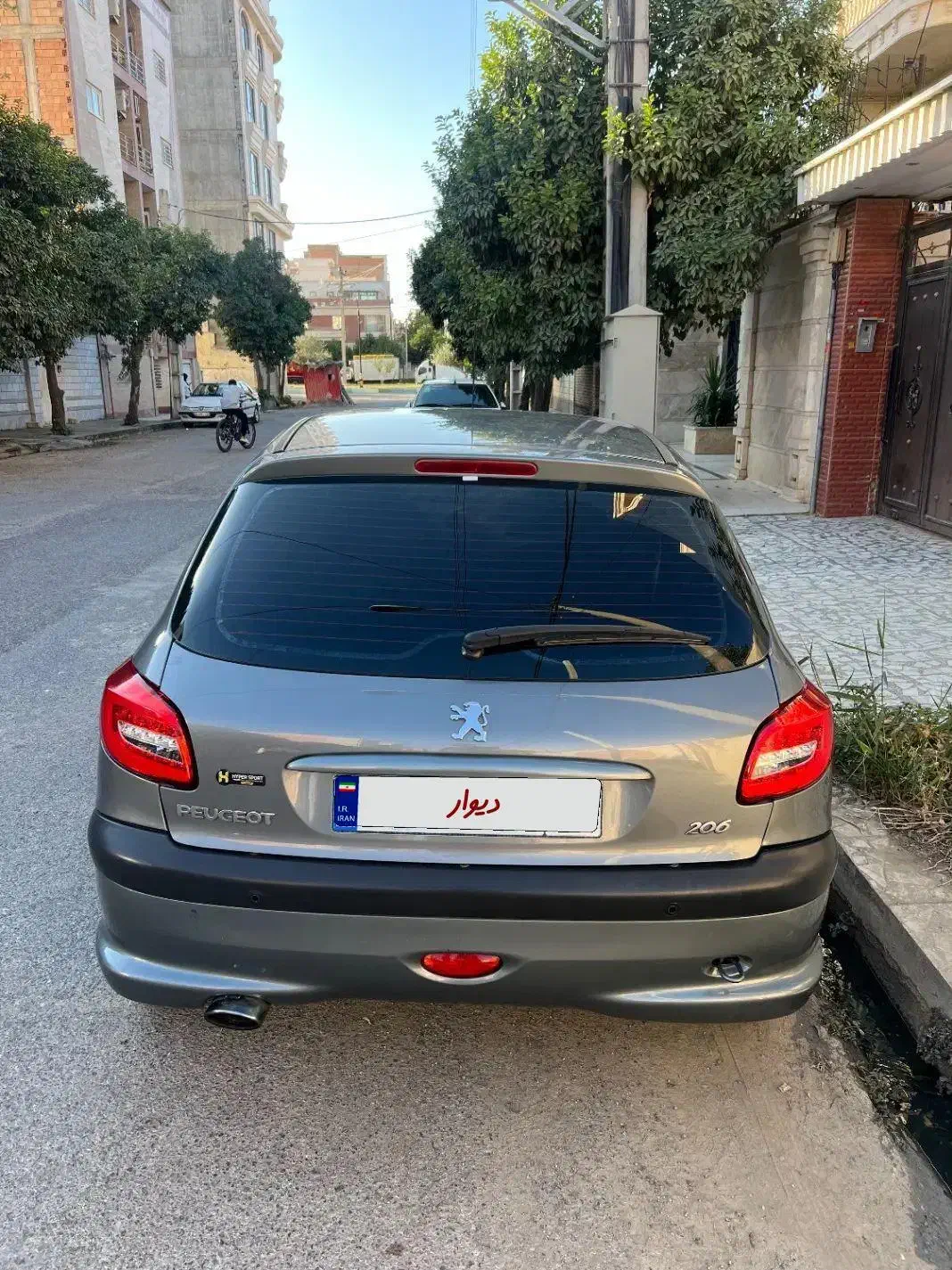 ۲۰۶ بی رنگ در حد|خودرو سواری و وانت|گنبد کاووس, |دیوار