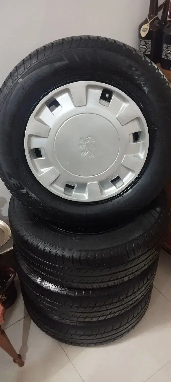 شیش عدد رینگ لاستیک ۱۸۵/۶۵/۱۴|قطعات یدکی و لوازم جانبی|بروجرد, |دیوار