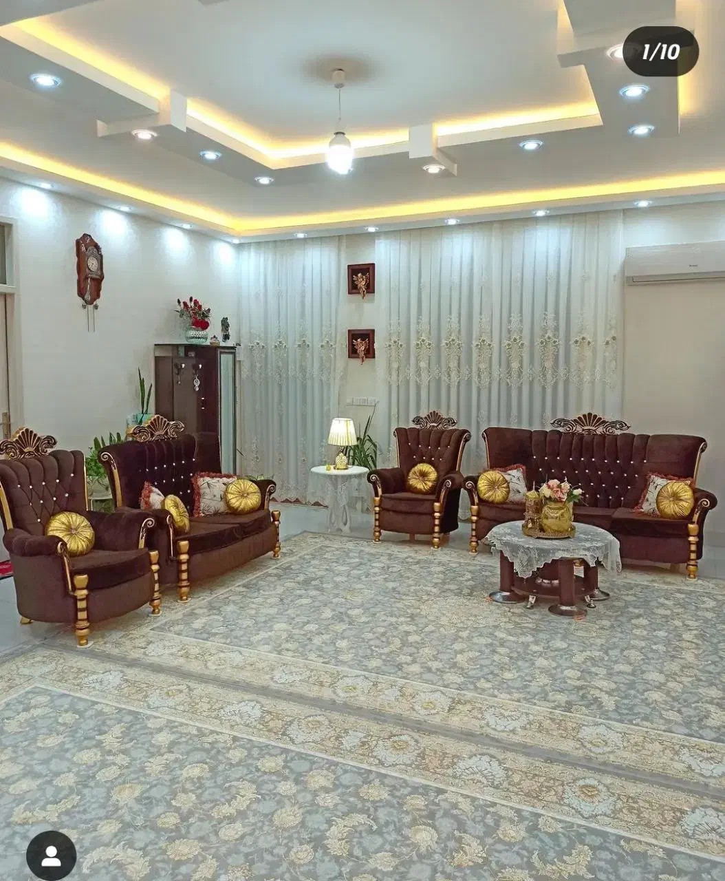 ست کامل مبل و ناهارخوری شیک وتمیز|مبلمان خانگی و میز عسلی|کازرون, |دیوار