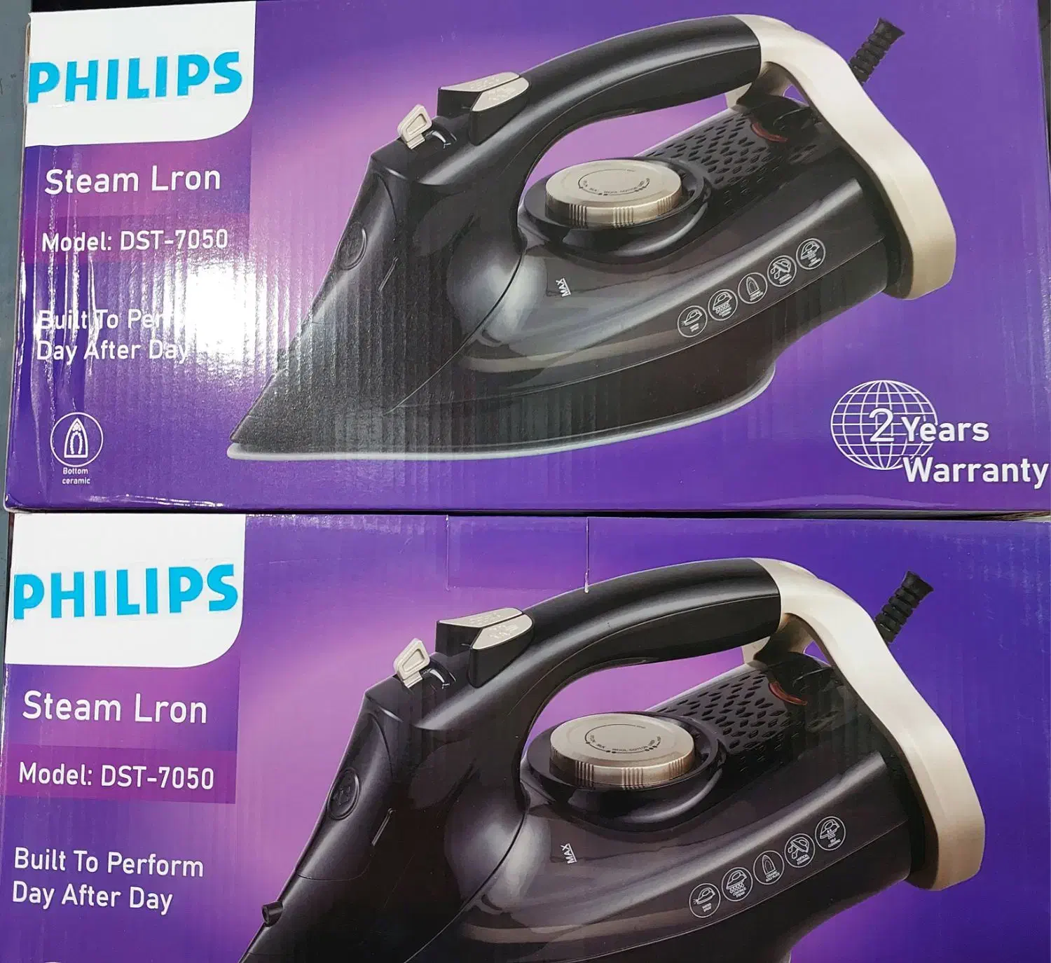 اتو بخار کف سرامیکی فیلیپس اطو لباس|اتو و لوازم اتو|قم, نیروگاه|دیوار