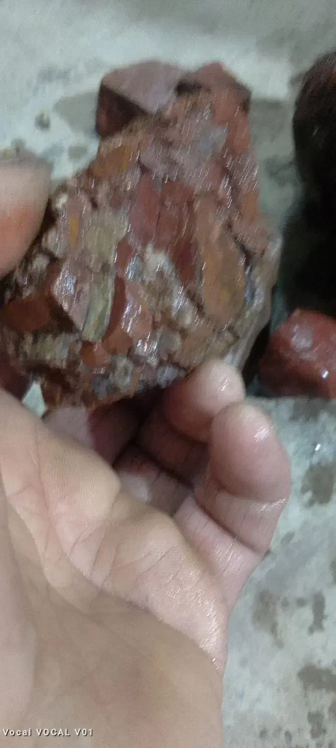 سنگ جاسپر خونی درجه یک|جواهرات|نیشابور, شهرک بسیج|دیوار