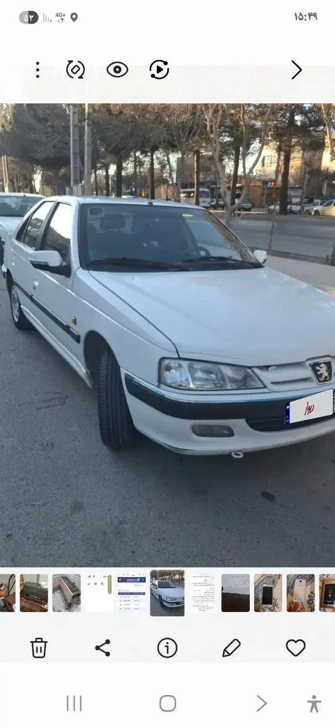 پژو پارس ۹۳ ساده|خودرو سواری و وانت|اصفهان, سعادت‌آباد|دیوار