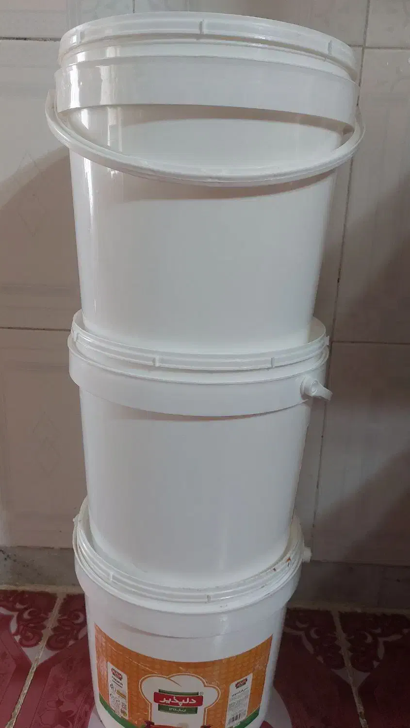 سطل|ظروف نگهدارنده، پلاستیکی، یکبارمصرف|زرند, |دیوار