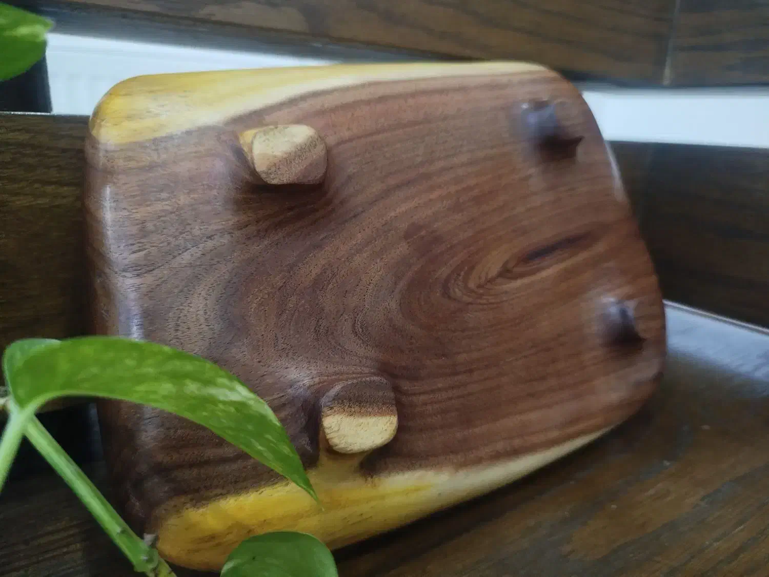 میوه خوری چوبی روستیک|صنایع دستی و سایر لوازم تزئینی|صباشهر, |دیوار