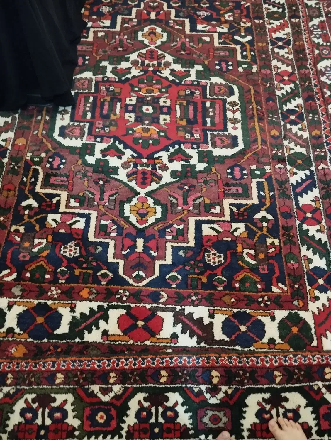 قالی دستباف|فرش|اردل, |دیوار