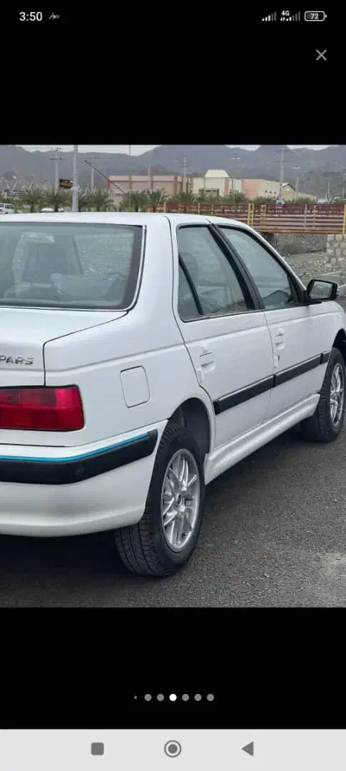 پژو پارس xu7p ۴۰۱ معاوظه با تصادفی و خریدار تصادفی|خودرو سواری و وانت|چابهار, |دیوار