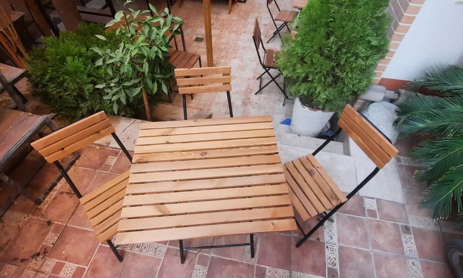 میز و صندلی تاشو ترمود بارنگ کوره ای مدل03|میز و صندلی غذاخوری|اصفهان, ردان|دیوار