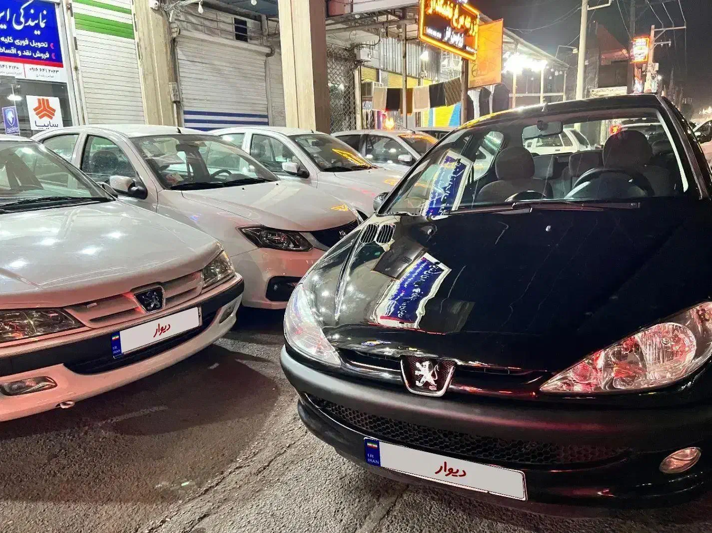 ۲۰۶V8مشکی(نمایندگی خرمی)|خودرو سواری و وانت|دزفول, |دیوار