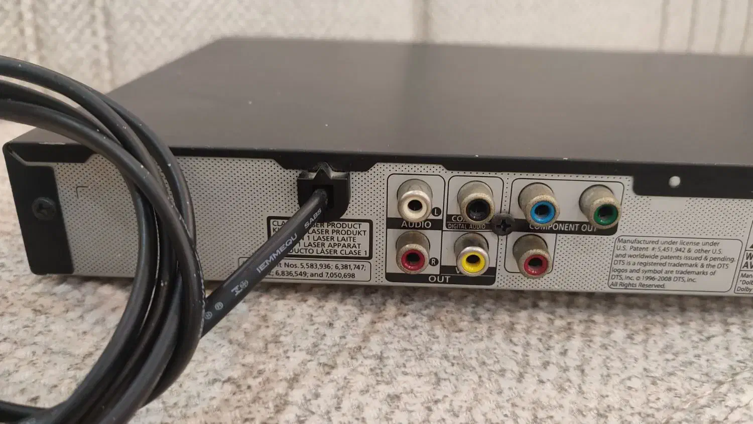 دستگاه دی وی دی DVD  سامسونگ|پخش‌کننده DVD و ویدیو|رشت, یخسازی|دیوار