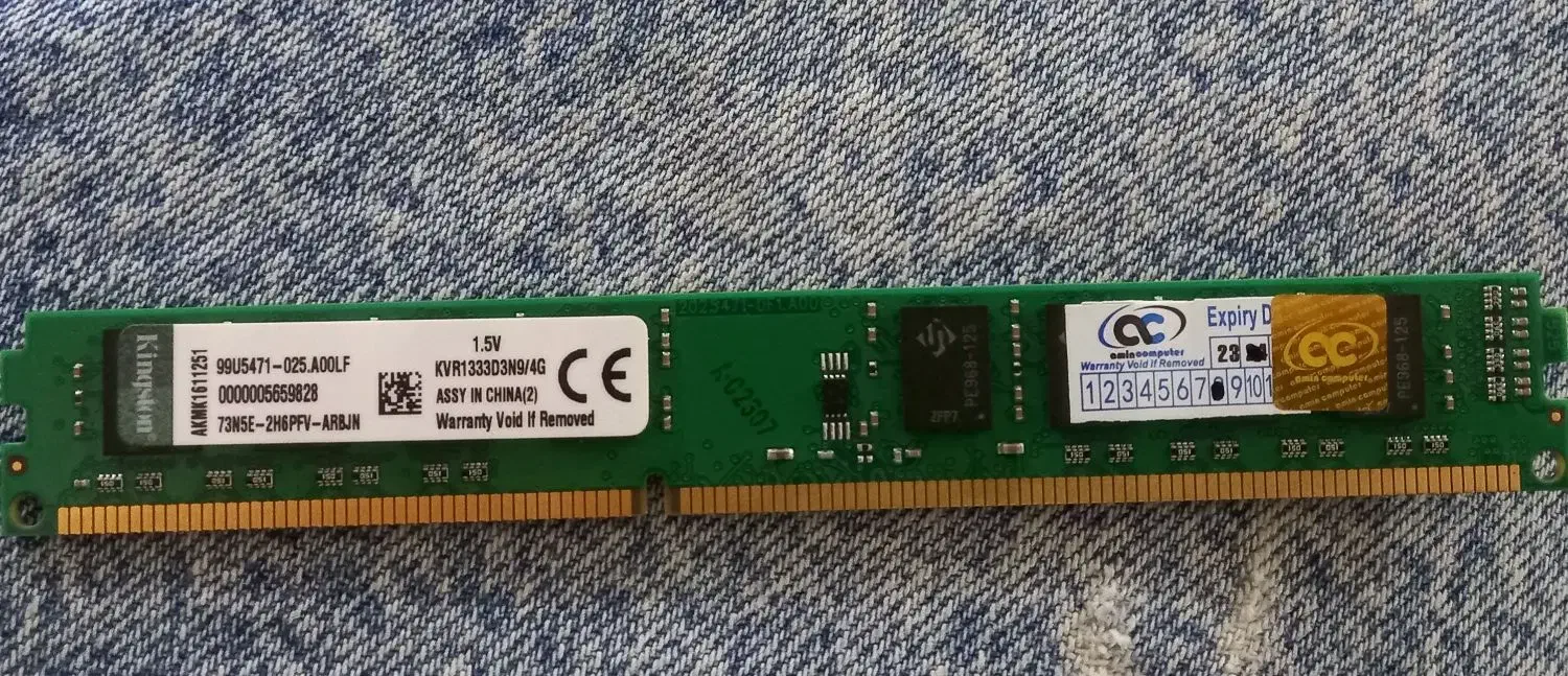 رم ۴ گیگ DDR3 دستکاپ ۲۴۰ پین|قطعات و لوازم جانبی رایانه|خلخال, |دیوار
