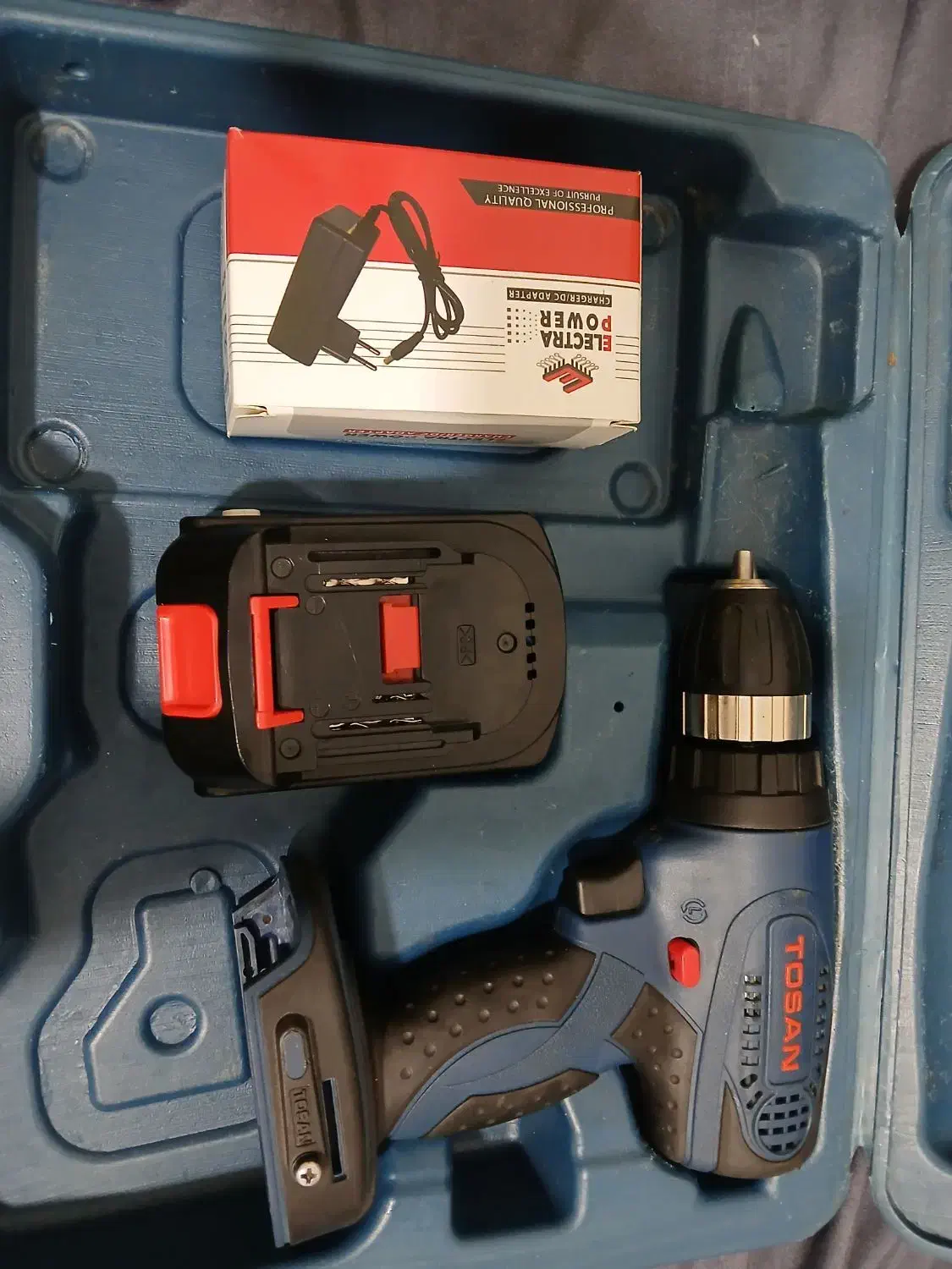 دریل شارژی مدل توسن|ابزارآلات|کرج, اسدآباد|دیوار