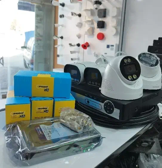 پکیج دوربین   چهار کانال دو و پنج مگاپیکسل|دوربین مداربسته|آمل, |دیوار