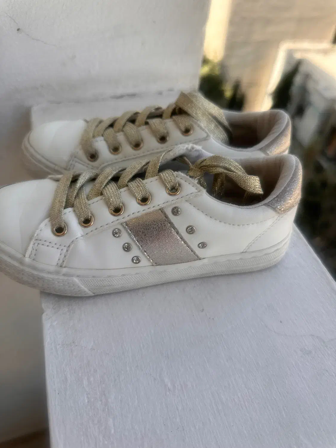 کتانی چرم اصل مارک place سایز ۳۰/۳۱|کفش و لباس بچه|تهران, الهیه|دیوار