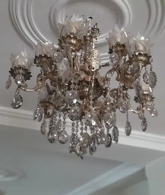 لوستر برنز|لوستر و چراغ آویز|گلستان (تهران), |دیوار