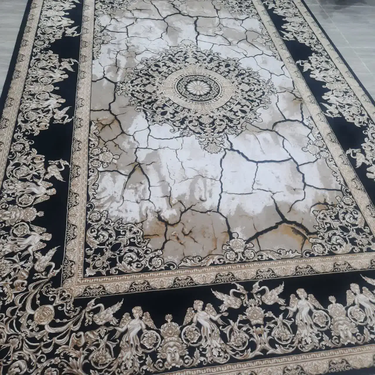 ۲تا قالی ۶ متری|فرش|مسجد سلیمان, |دیوار