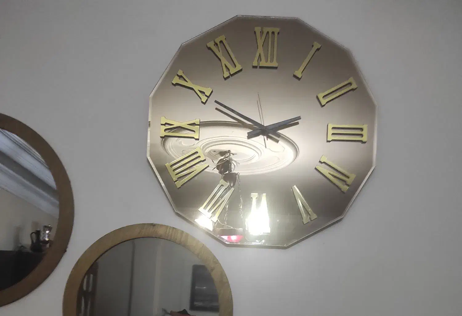 ساعت دیواری آینه ای|ساعت دیواری و تزئینی|تهران, فلاح|دیوار
