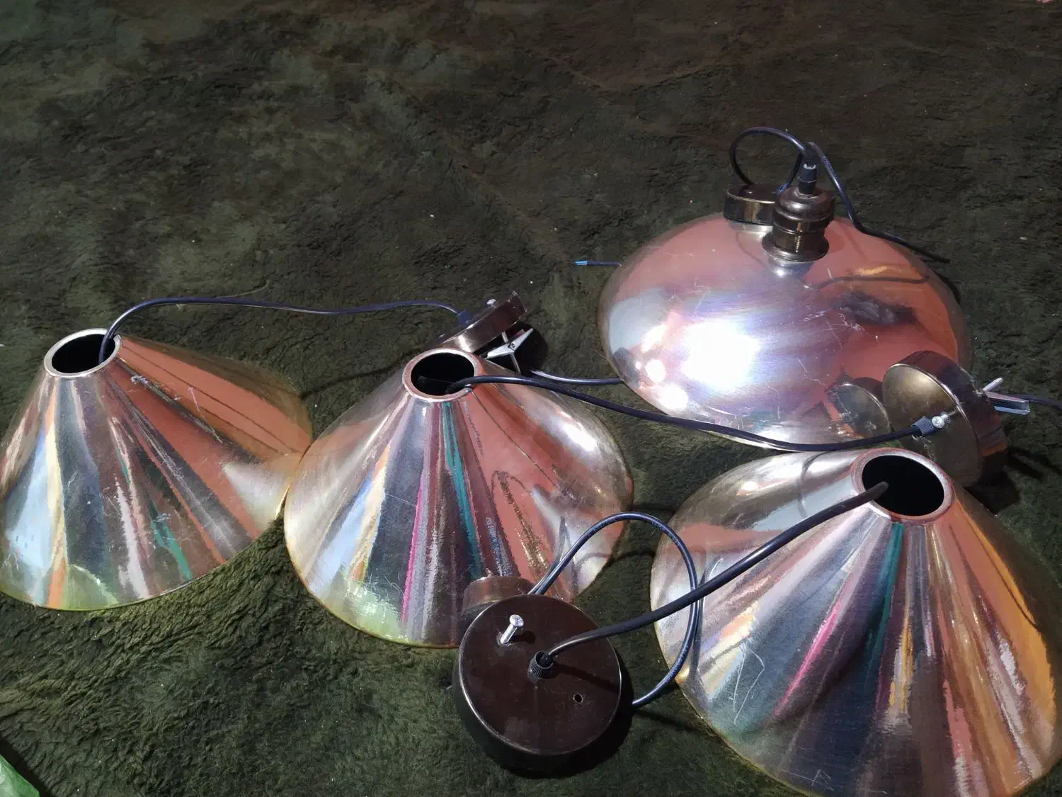 ۴عددلوستر|لوستر و چراغ آویز|اراک, |دیوار