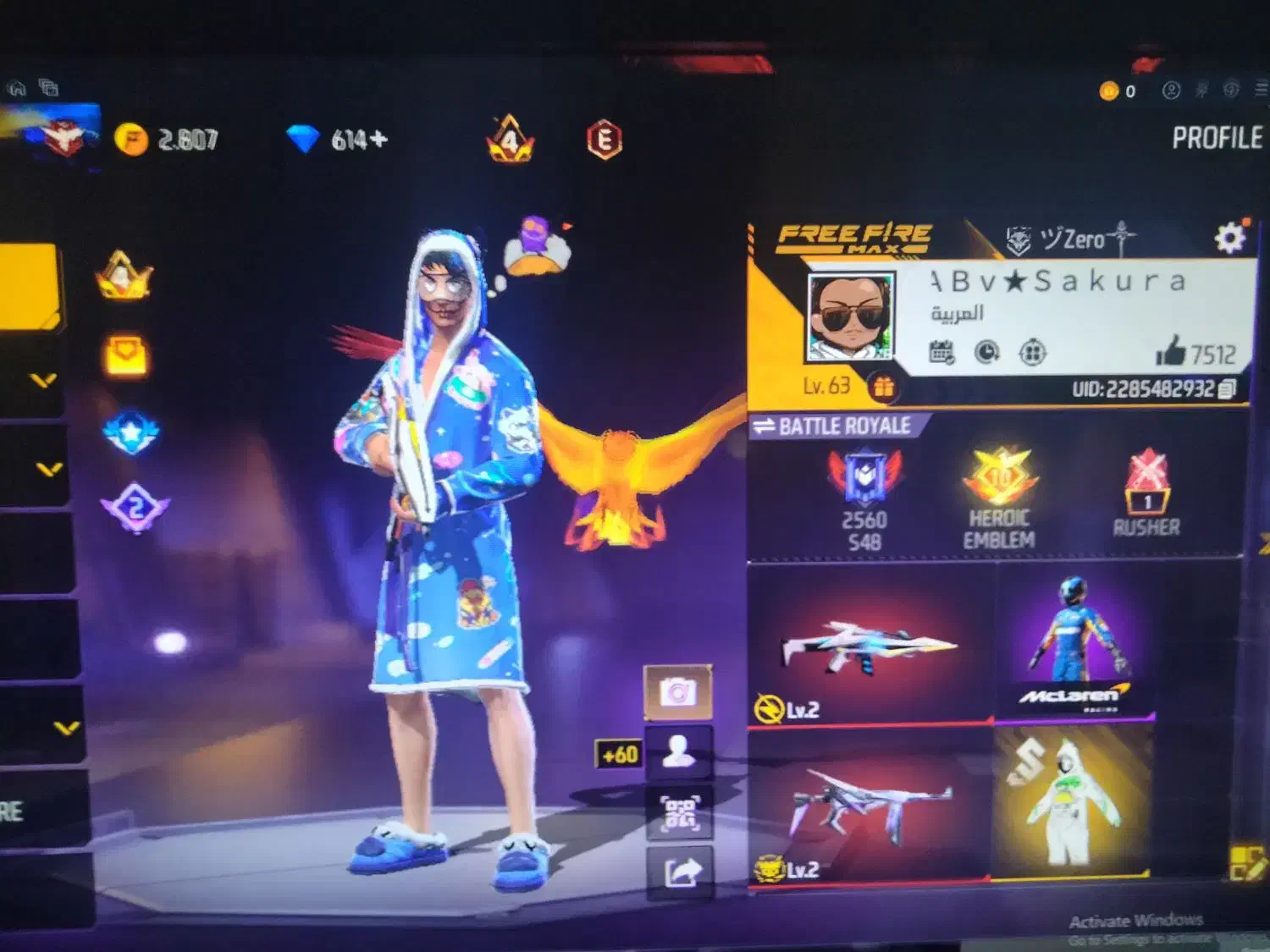 اکانت فری فایر|کنسول، بازی ویدئویی و آنلاین|بندر ماهشهر, |دیوار