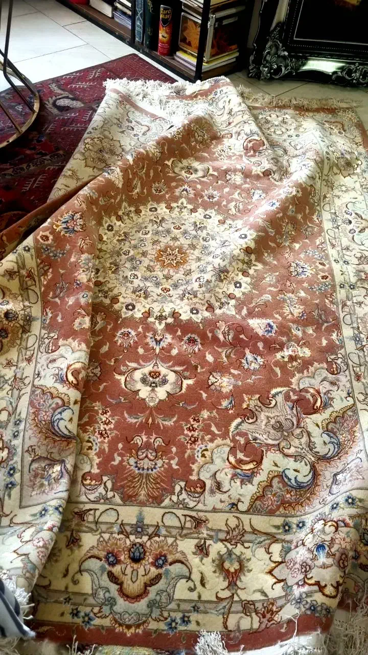 نقشه علیا ۵۰ رج پر چله ابریشم|فرش|تهران, فرمانیه|دیوار