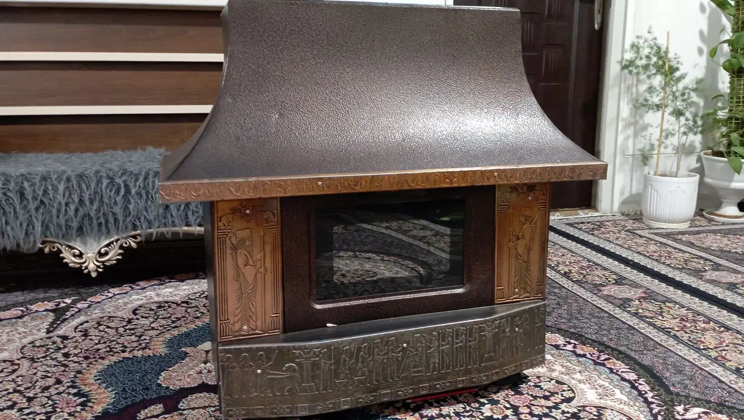 بخاری شومینه ای|بخاری، هیتر، شومینه|شیراز, شهرک مدرس|دیوار