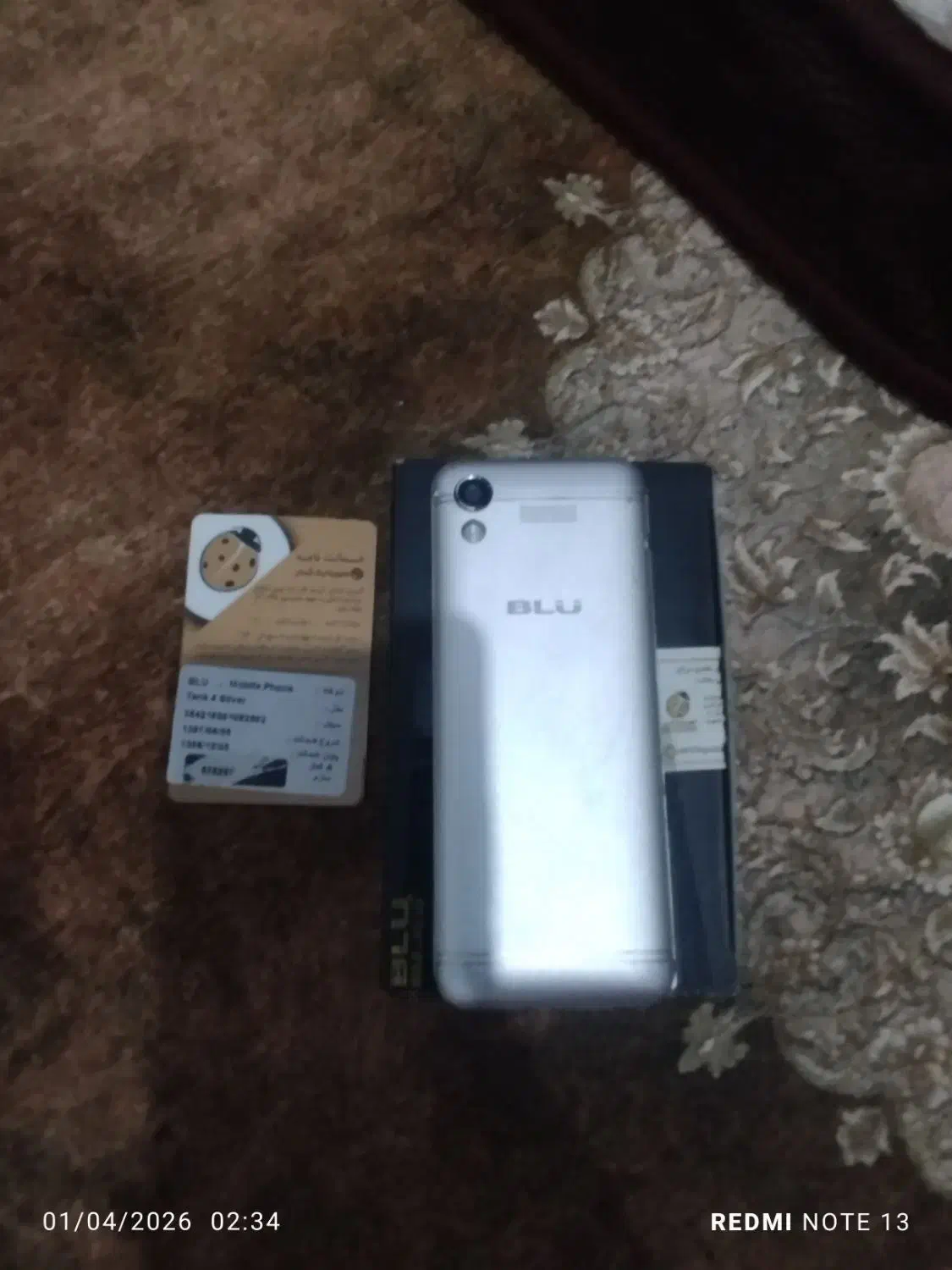 گوشی BLU|موبایل|تهران, علی‌آباد|دیوار