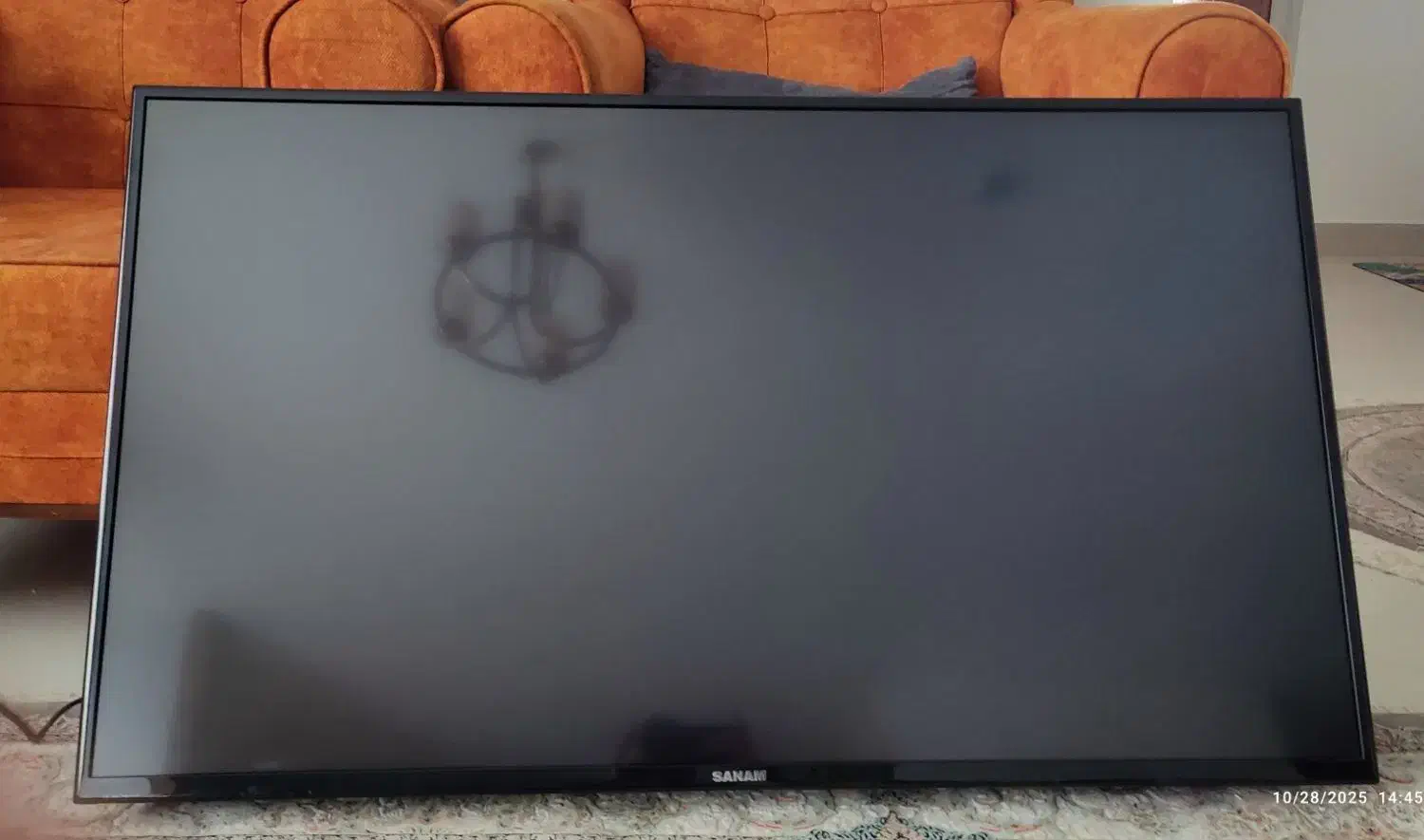 تلویزیون ۴۹ اینچ صنام|تلویزیون و پروژکتور|رشت, نیروی دریایی|دیوار