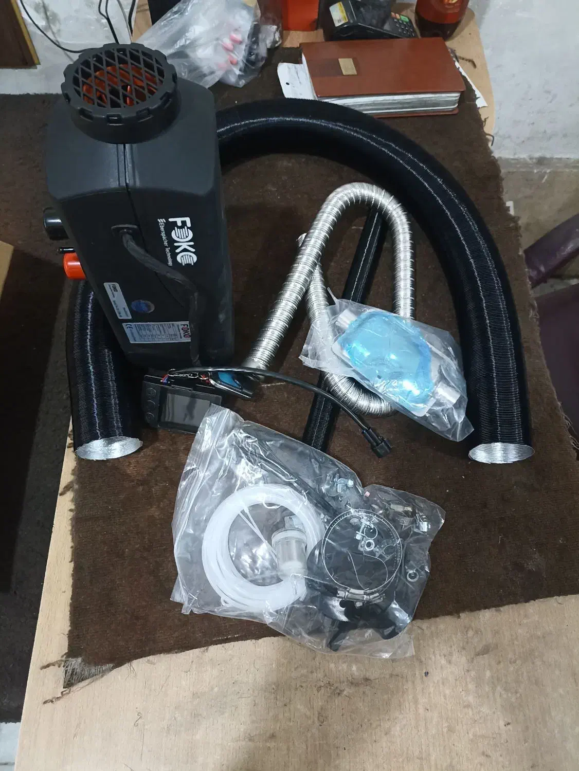 بخاری درجا کامیون استوک آلمان|قطعات یدکی و لوازم جانبی|قم, قلعه صدری|دیوار