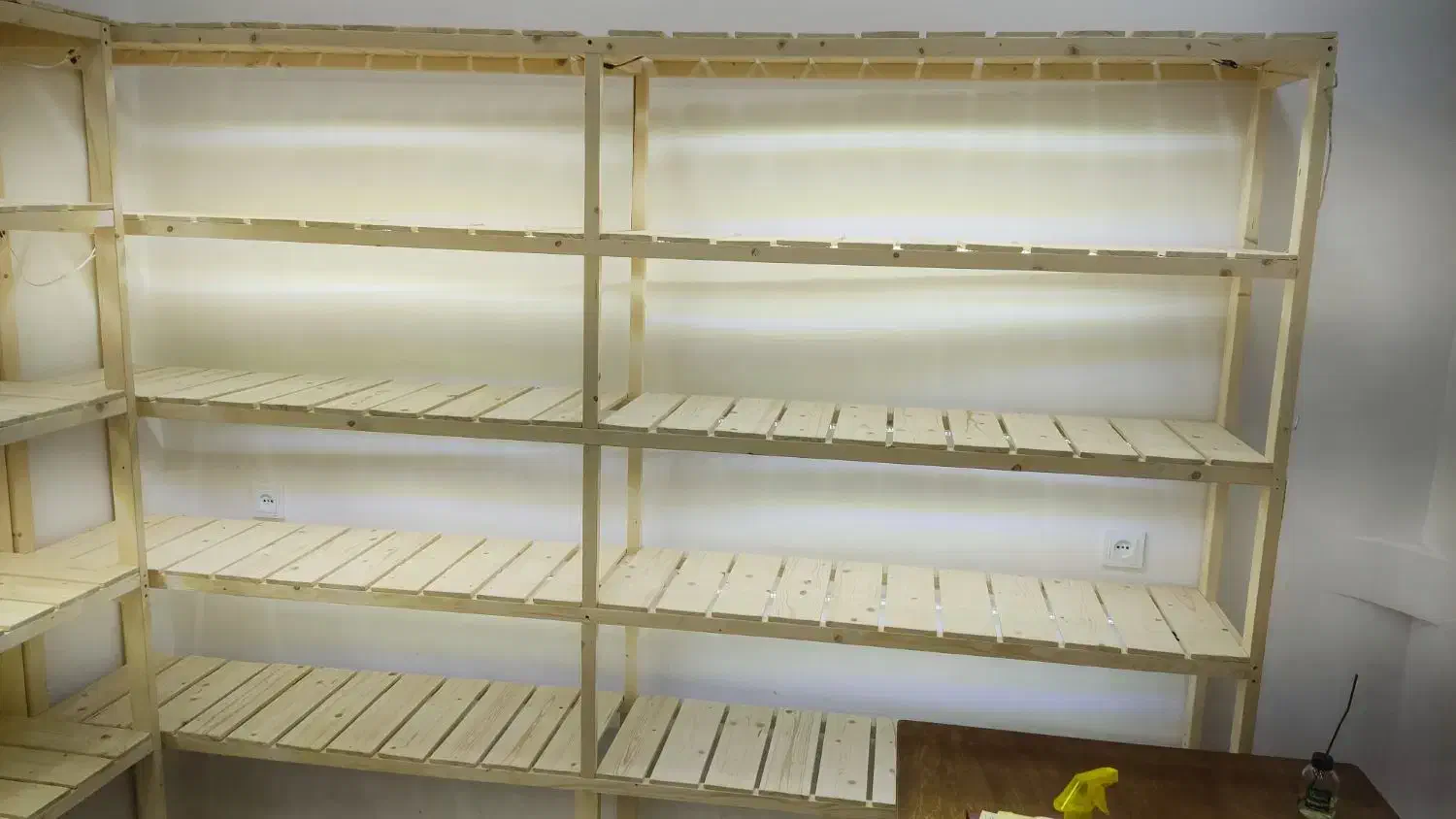 قفسه چوبی|کتابخانه، شلف، قفسه‌های دیواری|سردشت, |دیوار