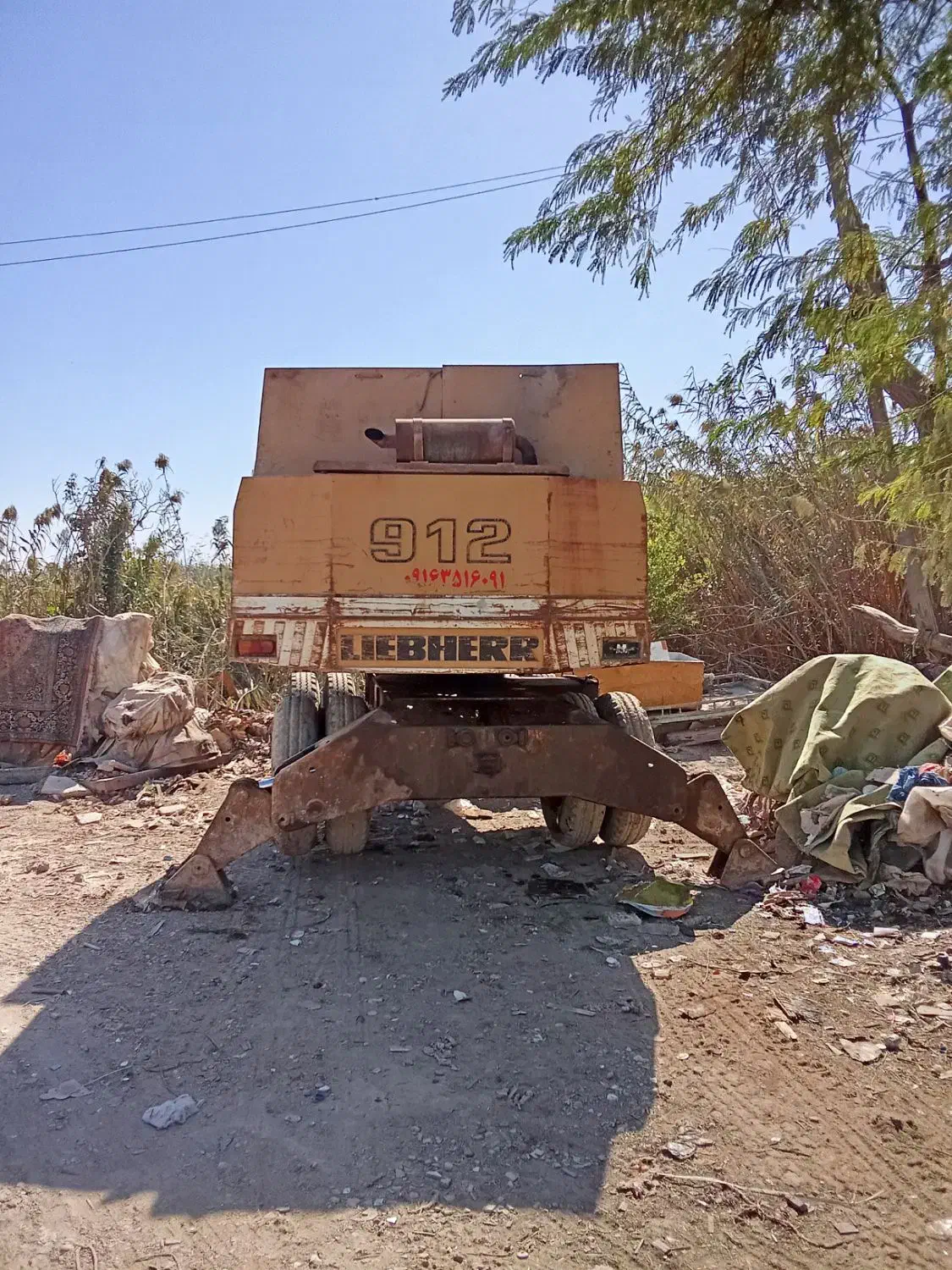 فروش بیل مکانیکی چرخ لاستیکی ۹۱۲|خودرو سنگین|آبادان, |دیوار