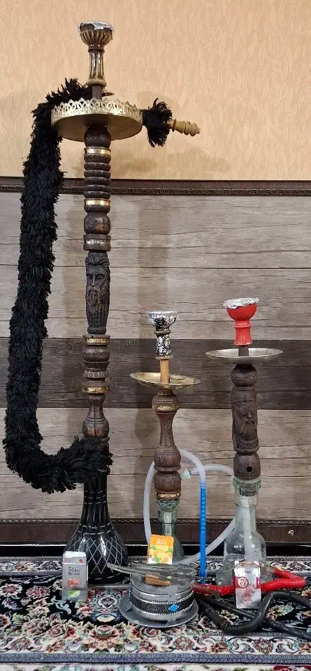 قلیون|کلکسیون و سرگرمی|کاشان, عربها|دیوار