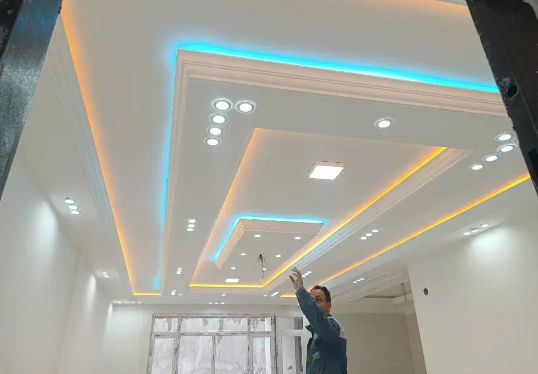 خدمات گچکاری. مدرن وکلاسیک|خدمات پیشه و مهارت|الشتر, |دیوار