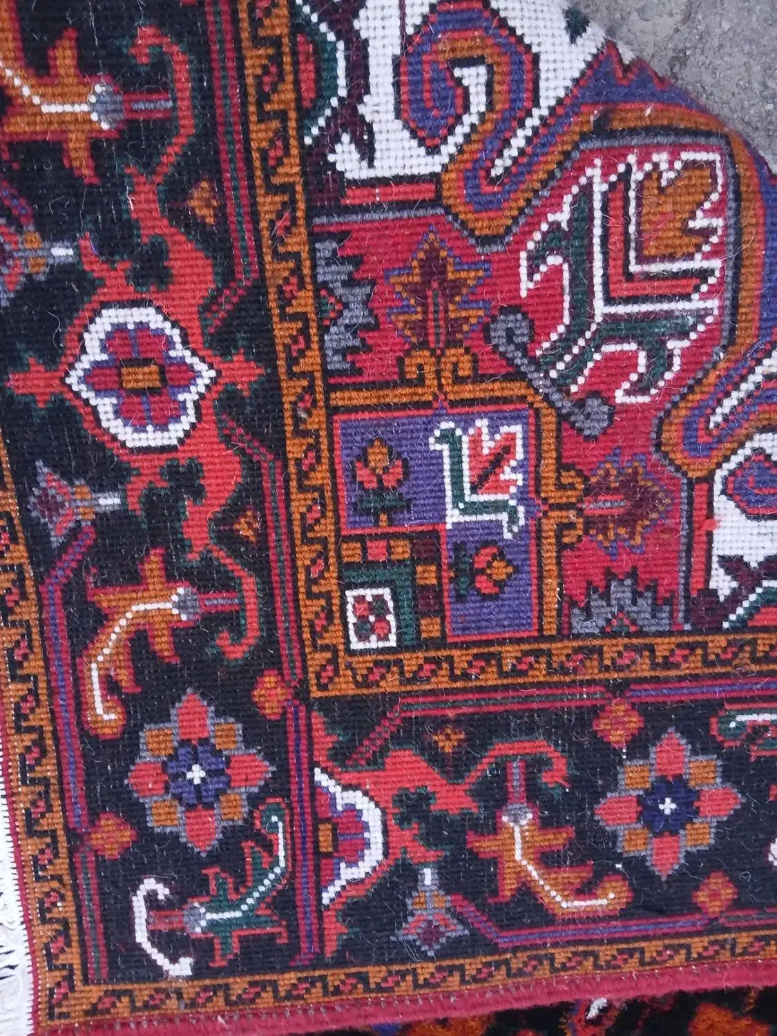 جفت ۶ متری دستبافت نونو|فرش|تبریز, |دیوار