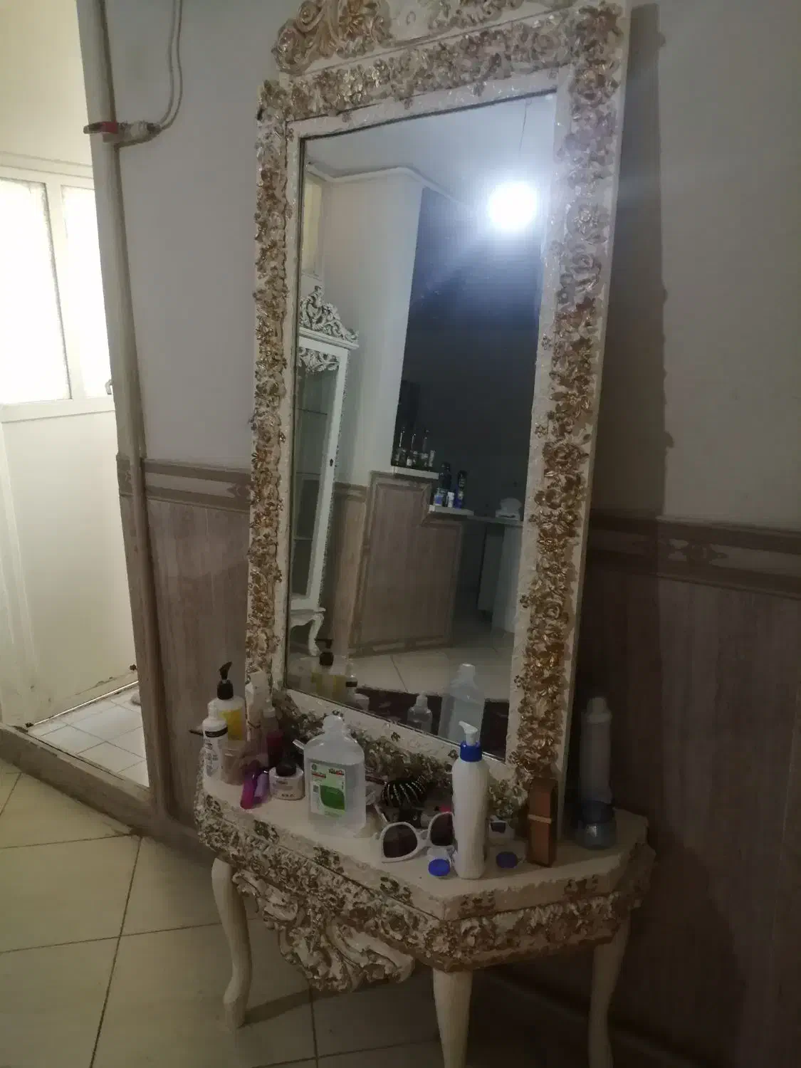 آینه کنسول و بوفه|بوفه، ویترین، کنسول|فردیس, فردیس|دیوار